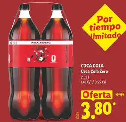 Lidl Coca Cola Coca Cola Zero oferta