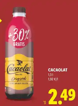 Lidl Cacaolat original oferta