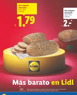 Lidl Pan del mundo oferta