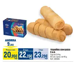 Makro P.A.N. tequeños con queso oferta