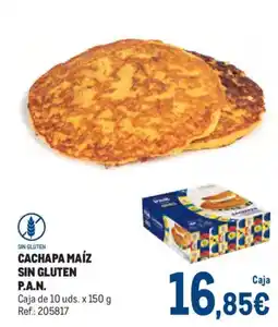 Makro Cachapa maíz sin gluten oferta