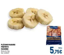 Makro Facundo plátano maduro prefrito oferta