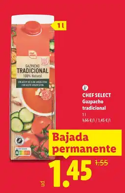 Lidl Chef Select Gazpacho tradicional oferta