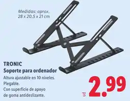 Lidl Tronic soporte para ordenador oferta