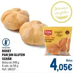 Makro Schär pan sin gluten oferta
