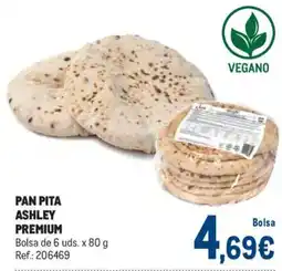 Makro Ashley pan pita premium oferta