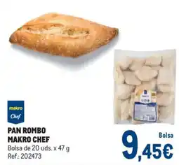 Makro makro chef pan rombo oferta