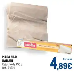 Makro Kanaki masa filo oferta