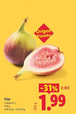 Lidl Higo oferta
