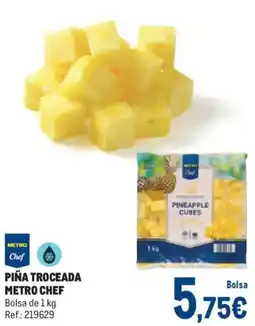 Makro Metro chef piña troceada oferta