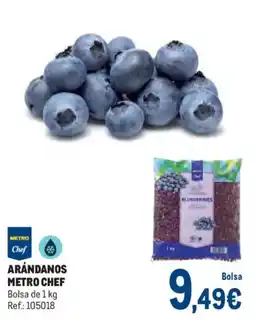 Makro Metro Chef arándanos oferta