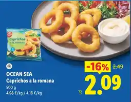 Lidl Ocean Sea caprichos a la romana oferta