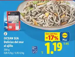 Lidl Ocean Sea Delicias del mar al ajillo oferta
