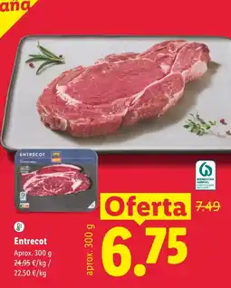 Lidl Entrecot oferta