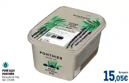 Makro Ponthier puré açaí oferta