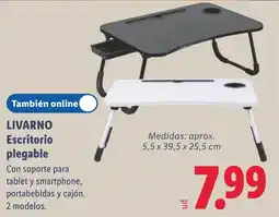 Lidl Livarno escritorio plegable oferta