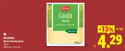 Lidl Milbona queso gouda pieza oferta