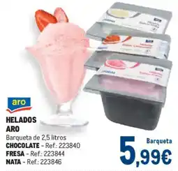 Makro Aro helados oferta