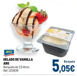 Makro Aro helado de vainilla oferta
