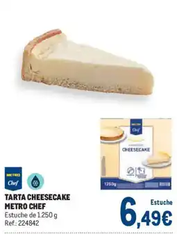 Makro Metro Chef tarta cheesecake oferta