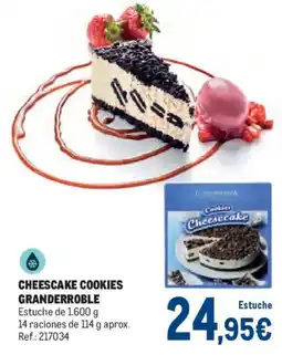 Makro Cheesecake Cookies Granderrobble oferta