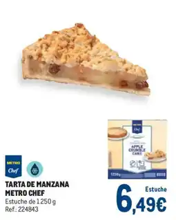 Makro Metro Chef tarta de manzana oferta