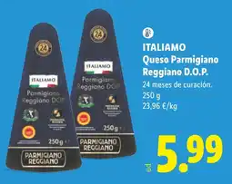 Lidl Italiamo queso parmesano reggiano dop oferta
