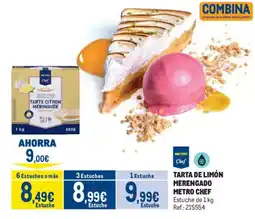 Makro Metro Chef tarta de limón merengado oferta