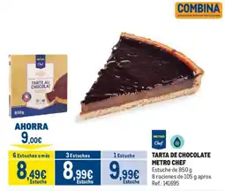 Makro Metro Chef tarta de chocolate oferta