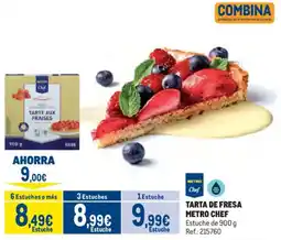 Makro Metro Chef tarta de fresa oferta
