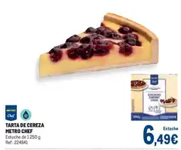 Makro Metro Chef tarta de cereza oferta
