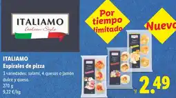 Lidl Italiamo espirales de pizza oferta