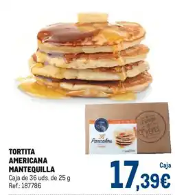 Makro Le Mange De Crepes tortita americana mantequilla oferta