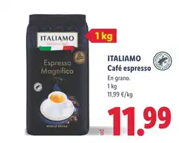 Lidl Italiamo café espresso oferta