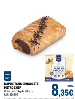 Makro Metro chef napolitana chocolate oferta
