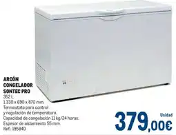 Makro sontec pro arcón congelador oferta