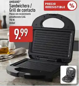 ALDI AMBIANO Sandwichera / Grill de contacto oferta