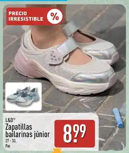 ALDI L&D Zapatillas bailarinas júnior oferta