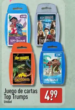 ALDI Juego de cartas Top Trumps oferta