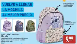 ALDI DISNEY MARVEL - UNIVERSAL Mochila oferta