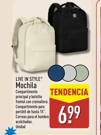 LIVE IN STYLE Mochila
