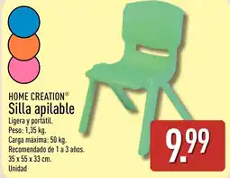 ALDI HOME CREATION Silla apilable oferta