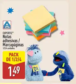 ALDI EXPERTIZ Notas adhesivas/ Marcapáginas oferta