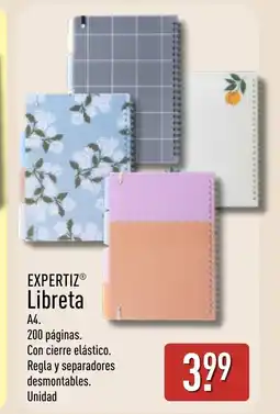 ALDI EXPERTIZ Libreta oferta