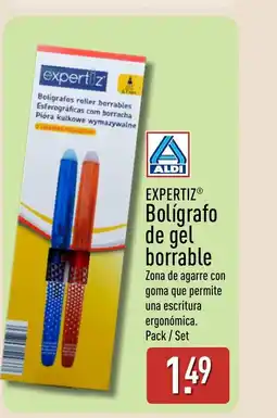 ALDI EXPERTIZ Bolígrafo de gel borrable oferta