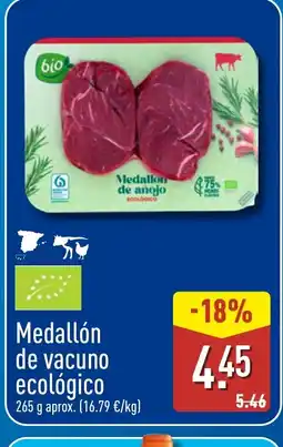 ALDI Medallón de vacuno ecológico oferta