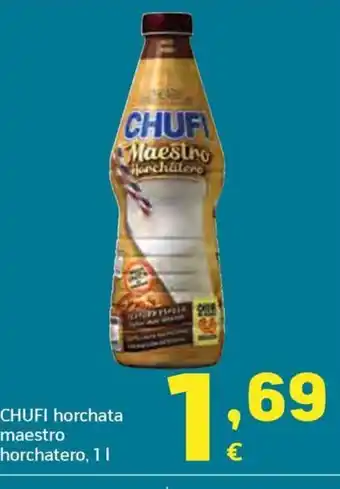 CHUFI horchata maestro horchatero