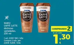 HiperDino KAIKU CAFFÈ LATTE distintas variedades oferta