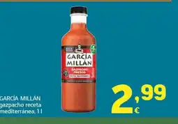 HiperDino GARCÍA MILLAN gazpacho receta mediterránea oferta