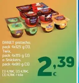HiperDino DANET pistacho oferta